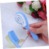 Set Gentle Dandruff Comb and Brush for Newborns in Blue