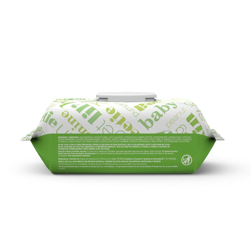 Packs, 810 Count, 9 Packs 90 Amazon Elements Baby Wipes, Fresh Scent, Flip-Top Alcohol-Free, With Cucumber and Aloe