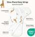 Momcozy 0-3 2-Pack, Swaddles for Newborns, Quiet Fastener Swaddle Suitable for Infant Months, New-Parent-Friendly Sleep