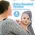 6 Pack, 30 30 Inch Orighty Baby Hooded Towel x Super Soft Bath Towel with Hood for Babies, Infant, Newborn Essential