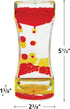 Teacher Liquid Motion Bubbler in Red & Yellow