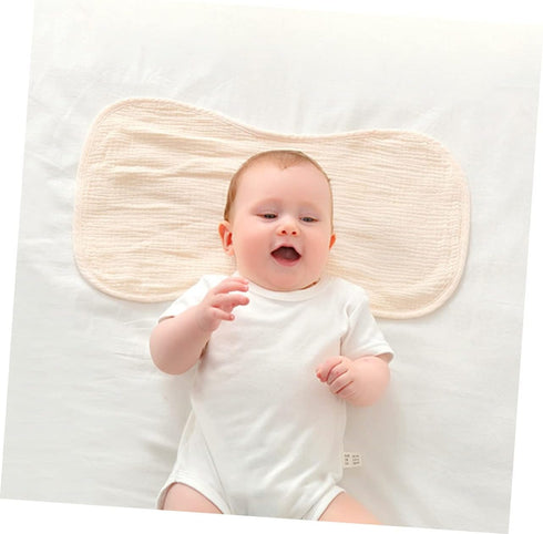 LOUYENOUS 4pcs Set Cotton Burp Rags for Newborns Soft Muslin Cloths Absorbent Baby Washcloths Perfect for Toddlers