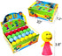PROLOSO Colorful Jumping Popper Bouncy Toy Balls, 24 Pcs Spring Launchers
