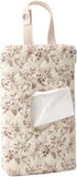 KCWVSIE Mommy Quilted Baby Wipe Holder Floral Quilted Diaper Pouch Portable Bag for Travel Stroller Daily Casual
