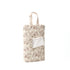 Mommy HIBEAR Quilted Diaper Wipe Pouch Portable Bag Refillable Floral Baby Wipe Holder for Travel Stroller Daily Casual