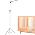 Quynhni Baby Crib Mobile Arm,Mobile Hanger for Crib 56-78" Adjustable Height Top Can