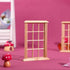 8PCS 1: 12 DOITOOL Dollhouse Windows Scale Miniature Dollhouse Furniture Mini Window Frame Model DIY Doll House