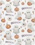 Mazeann 52" 28" 9" Ghosts Pumpkins Halloween Crib Sheets Soft Breathable Fitted Baby Crib Sheets Mattress Cover