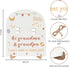 JHFDTY Baby Announcement for Grandma Grandpa Surprise Pregnancy Announcement Ideas Baby Reveal for Grandparents Gifts