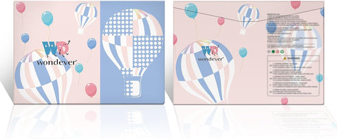 wondever Reading Corner Builders Blocks Wall Stickers Inspirational Quotes You are Capable of Amazing Things Handprint