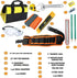 QeeHeng Set, Set Hammer, Kids Tool Kids Real Tool with Tools Bag, Tools Belt, Screwdrivers, DIY Building Woodworking