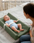 Vegan Leather Baby Changing Pad - Diaper Wipeable Changing Pad, Waterproof Cover Changing Mat for Dresser