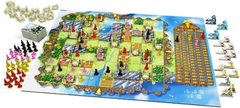 IELLO Bunny Kingdom - Strategy Board Game, Expand Your Fief, 45 Minute Play Time, 2 to 4 Players