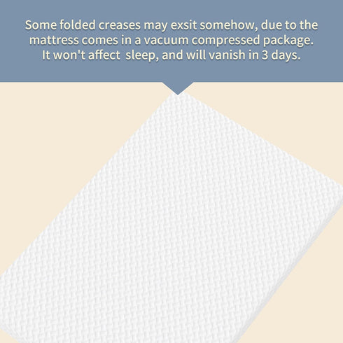38" 26" L x W Waterproof Mini Mattress - Removable Cover & Machine Washable