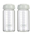 COMI Wide Neck Glass Breastmilk Collection n Storage Bottle, 8oz with Screw