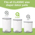 8 Pack 4000 USBOO Refills Compatible with Dekor Classic Diaper Pail | | Disposable Diaper Pail Refill | Extra Thickness