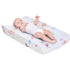 Oilo Changing Pad Cover, Breathable 100% Turkish Cotton Fitted Jersey, Fits Standard Changing Pads, Butterfly Design