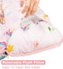 Toddler Nap Mat with Removable Pillow and Soft Dot Minky Blanket, Extra Large Unicorn Napping Mats for Kids