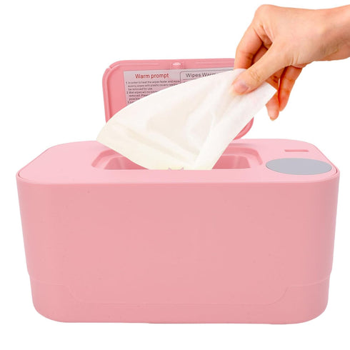 Kavolet Large Capacity Wet Wipe Warmer, Heat Levels, Retractable Lid for Home and Travel, USB Rechargeable Baby Wipe