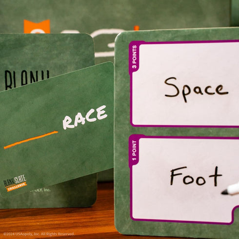 Blank Slate Challenge Board Game, Family-Friendly Word Association Game for 2-4 Players, Ages 8+, 30 Min Cooperative