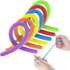 Super Z Outlet 12 Count Stretchy Jelly String Noodles Thick Rubber Fidget Sensory Toys Set for Children Birthday Party
