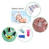 25Pcs Pacifier Clips Holders for DIY Teething Toys, Baby Blankets, Bib Holder Suit for 20mm Ribbon (Mix 20 Color)