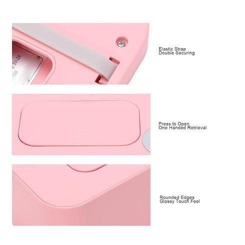 Kavolet Large Capacity Wet Wipe Warmer, Heat Levels, Retractable Lid for Home and Travel, USB Rechargeable Baby Wipe