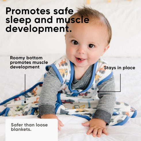 Cozy 24 Copper Pearl Sleep Sack: Warm and Baby Bag in a Variety of Trendy Designs, Safe Alternative to Blankets