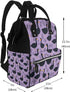 TZTTZT Backpack, Mommy Cute Goose Black Print Diaper Bag Toddler Baby Girl Boy Diaper Bag for Mom Dad, Bags Travel Baby