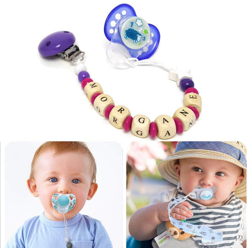 4Pcs Dummy Pacifier Adapter Rings Silicone Rings for Pacifier Clip Button Soother Pacifiers Holder Newborn Gift Safe