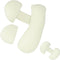 Olive Moon Maternity Pregnancy Back Support Pillow | Breathable Coton Cushion for Prenatal & Postpartum