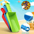 9" Set, Upgrade Beach Sand Shovels Scooping Toys Beach Spade with Anti Slip Handle, Garden Tool For Kids Adults