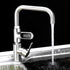 Lithx 360 0~100 Shower Thermometer, LED Digital Display Bath Water Thermometer Celsius Rotating Screen Baby Fahrenheit