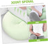 ULTECHNOVO U-Shaped Maternity Waist Pillow for Pregnant Women Lumbar Support Cushion for Back Belly and Waist Relief