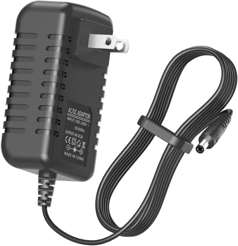 Snugapuppy Power Cord Replacement for Fisher Price Swing, 6V AC Adapter Charger, 10Ft Charging Cable, Black
