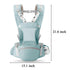 6-in-1 0-36 Baby Carrier with Hip Seat for Newborn to Toddler, Ergonomic Infant Carrier for Month Baby, All Positions