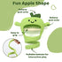 6 12 18 Baby High Chair Suction Toys Teething Chew - Silicone Apple Teething Relief Toys Silicone Teethers Table Toys