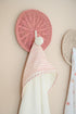 Multi-Colored Petal Stripes Hooded Towel by Pehr