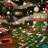 Holly Jolly Christmas Themed Family Card Game - Collect Presents, Ornaments & Stockings