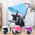 Universal Baby Stroller Sun Shade Cover Baby Stroller Pram Pushchair Windproof Sun Shade Visor Sunshade Canopy Cover