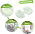 OUNONA Multifunctional U-Shaped Pregnancy Pillow for Lumbar Support Waist Pad for Comfortable Maternity for Back