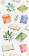 CZXW Watercolor Books Colorful Crib Sheets Fitted 52" x 28" Natural Cotton Soft