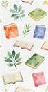 CZXW Watercolor Books Colorful Crib Sheets Fitted 52" x 28" Natural Cotton Soft