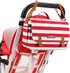 Baby Diaper Stroller Bag - Classic Stripes Diaper Caddy Tote Baby Stroller Bag