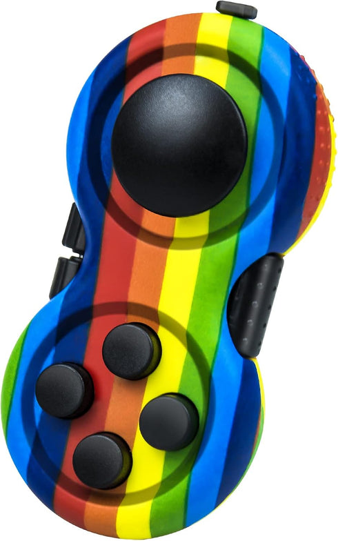 WTYCD Original Fidget Toy Game, Rubberized Classical Controller Fidget Concentration Toy with