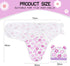17-22 Inch 2 Reborn Baby Doll Swaddle Blanket Girl Purple Flowers Wrap Blanket Pcs - Swaddle Blanket + Hat, Reborn