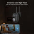 JAIOTlink 2K 2.4/5GHz 360 2-Way Security Camera Wired, Home WiFi Camera, PTZ Baby Monitor with Color Night Vision