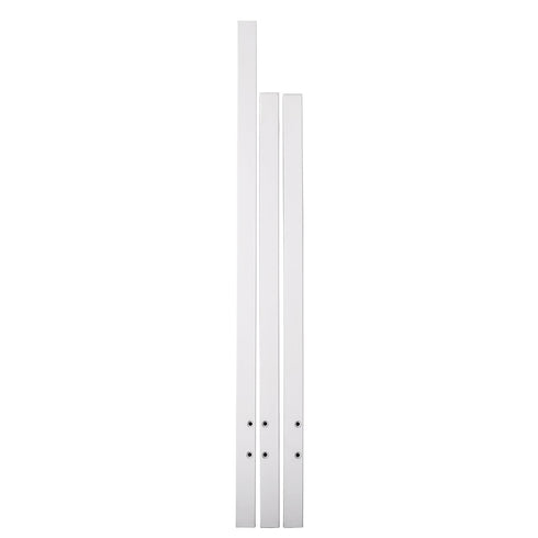 Chloe Convertible 5 in 1 Crib Conversion Post, White