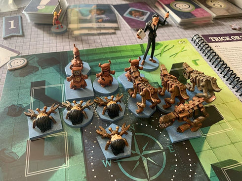 7+, 2-4 60-90 Stuffed Fables Oh Brother! Board Game EXPANSION - Exciting Narrative Adventure! Cooperative Strategy Game