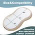 4-Pack (15"x26.5") Thicker Waterproof Changing Pad Liners - Ultra Soft & Absorbent for Baby, Fits Keekaroo Peanut